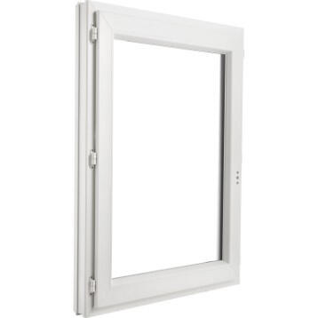 Fenêtre PVC H.95 x l.60 cm 1 vantail tirant gauche blanc
