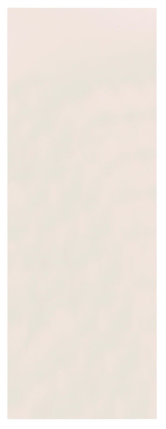 Porte coulissante seule isoplan prépeinte Larg.63 cm alvéolaire 