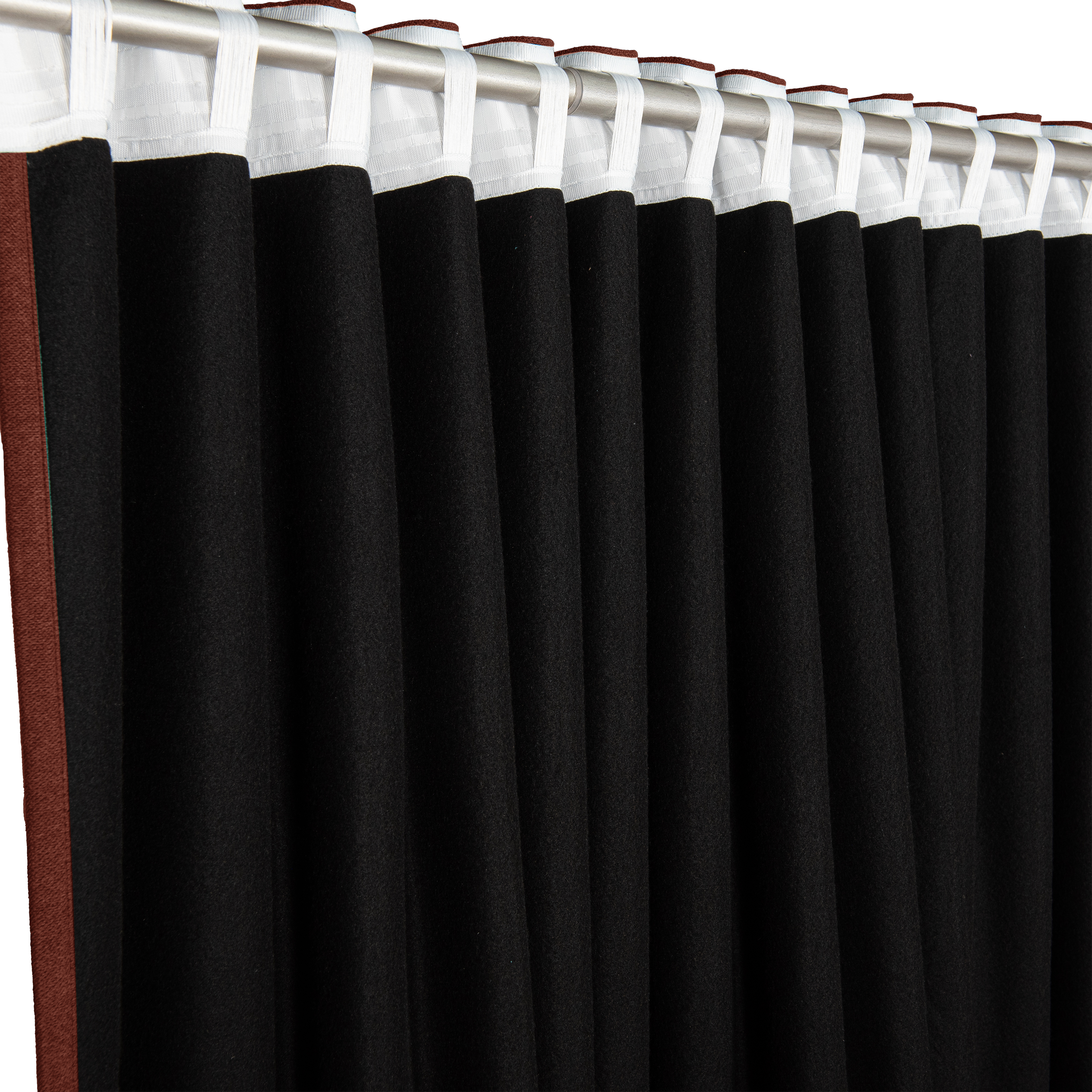 Tenda INSPIRE Ragnar rosso termico, fettuccia e passanti 200x280 cm - 6