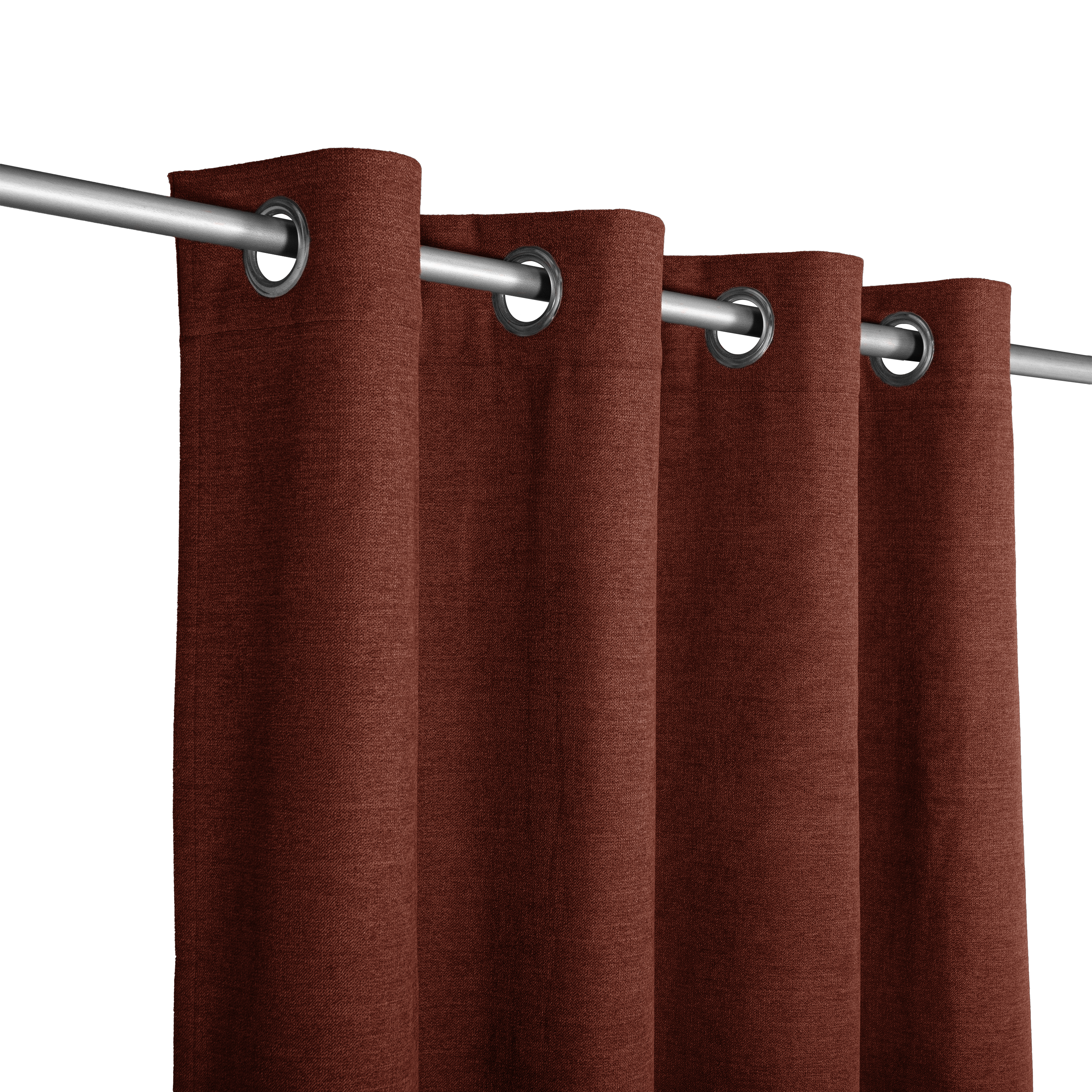 Rideau occultant thermique, Ragnar, corail H.280 x l.140 cm INSPIRE - 6
