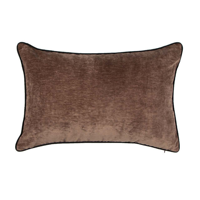 Coussin Alaro, marron l.40 x L.60 cm INSPIRE
