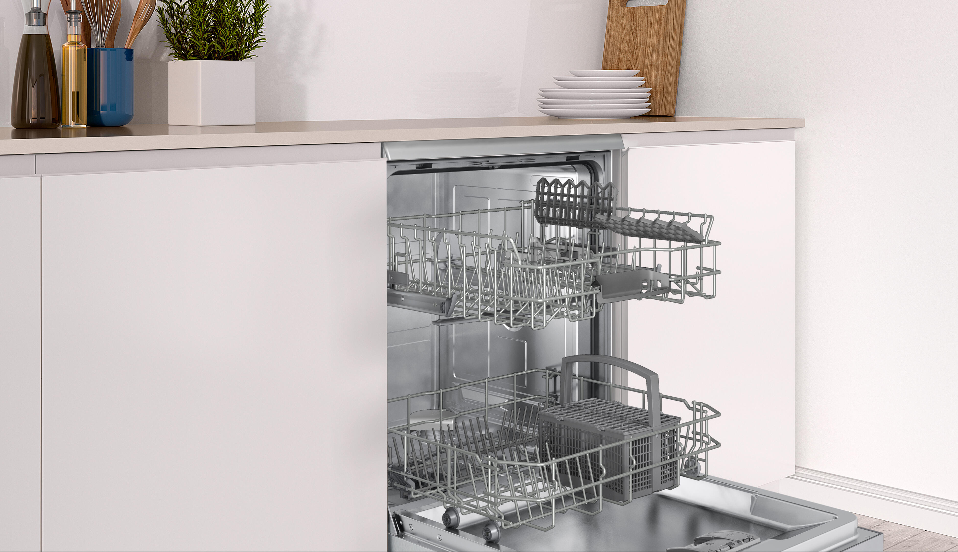 Lavavajillas BALAY 3VS506IP 12 cubiertos 5 programas con inicio diferido inox 60cm clase E - 3