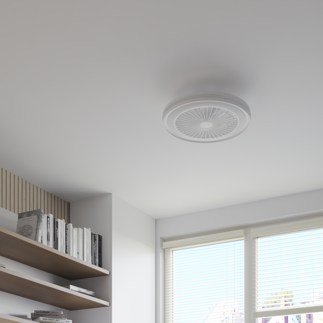 Lampowentylator Rafaga biały śr. 47 cm RGB LED Inspire