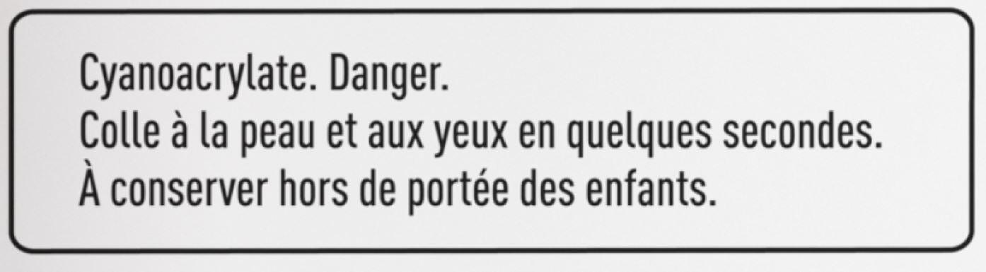 Colle d'assemblage Cyanoacrylate Répare tout extrême + biosourcée SADER, 3g tran - 11
