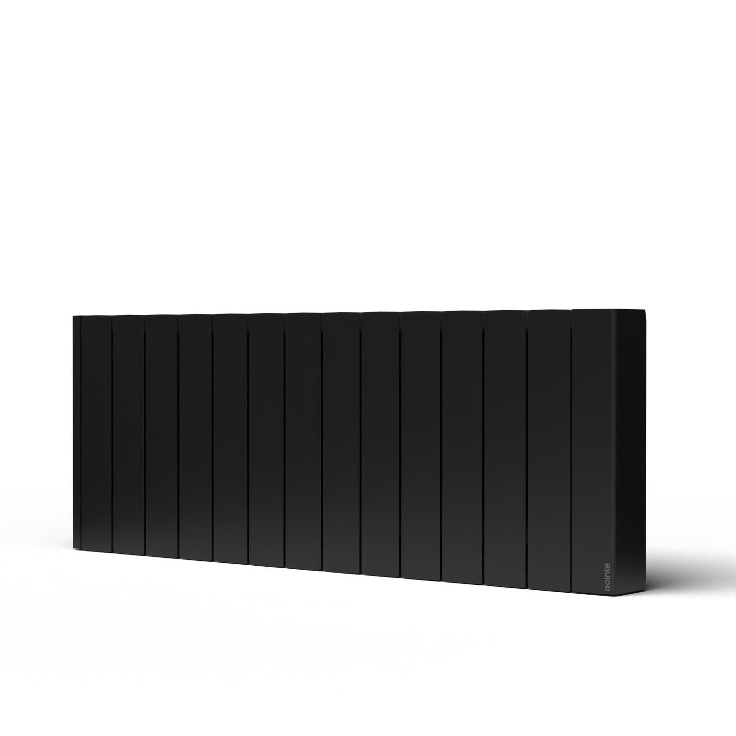 Emisor térmico de fluido radiador eléctrico wifi rointe belize short 1300w negro