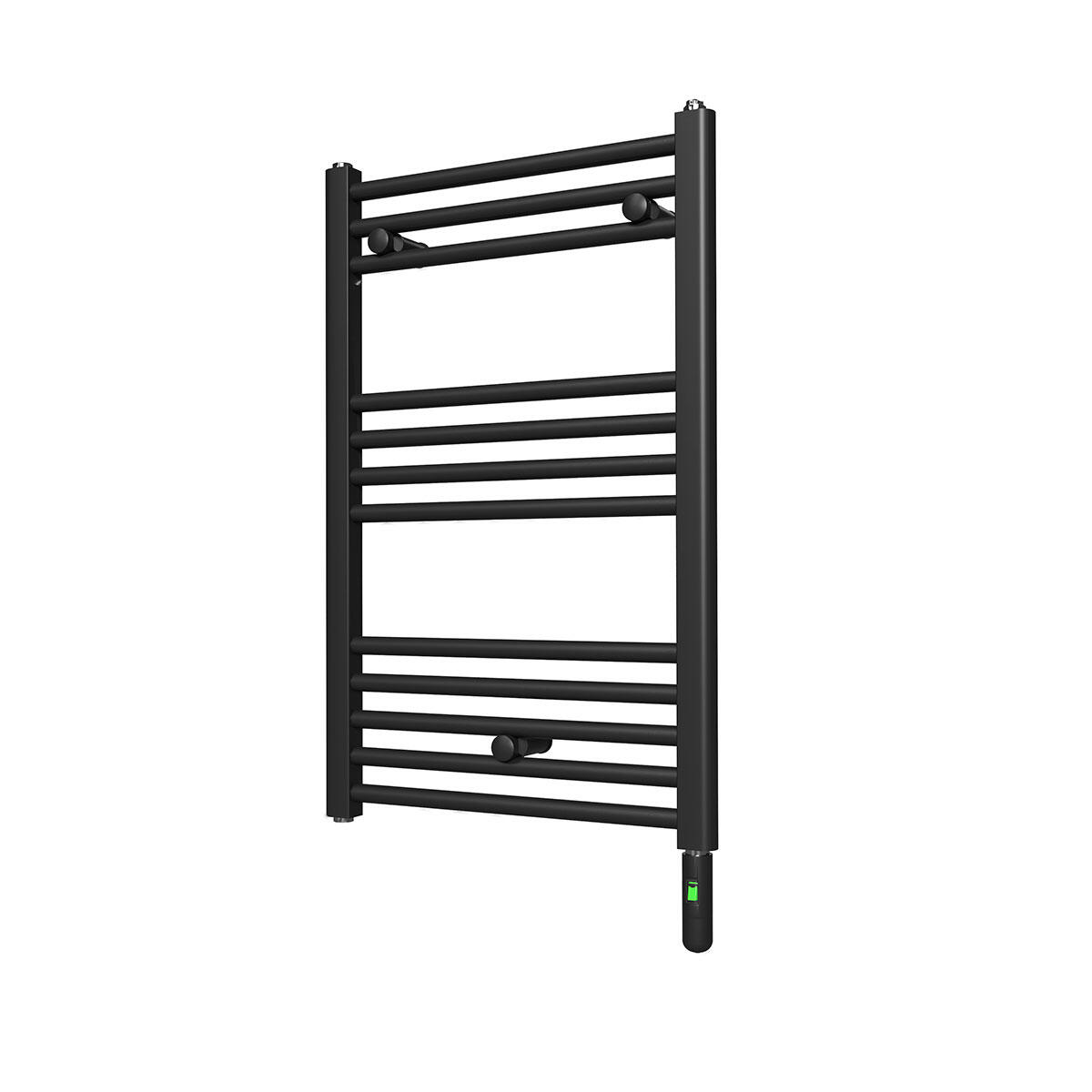 Radiador toallero eléctrico rointe elba 77x50 swt 300w negro