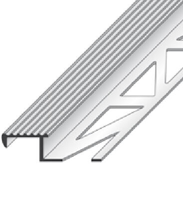 Nez marche terrasse alu nat 3m - ep 20mm