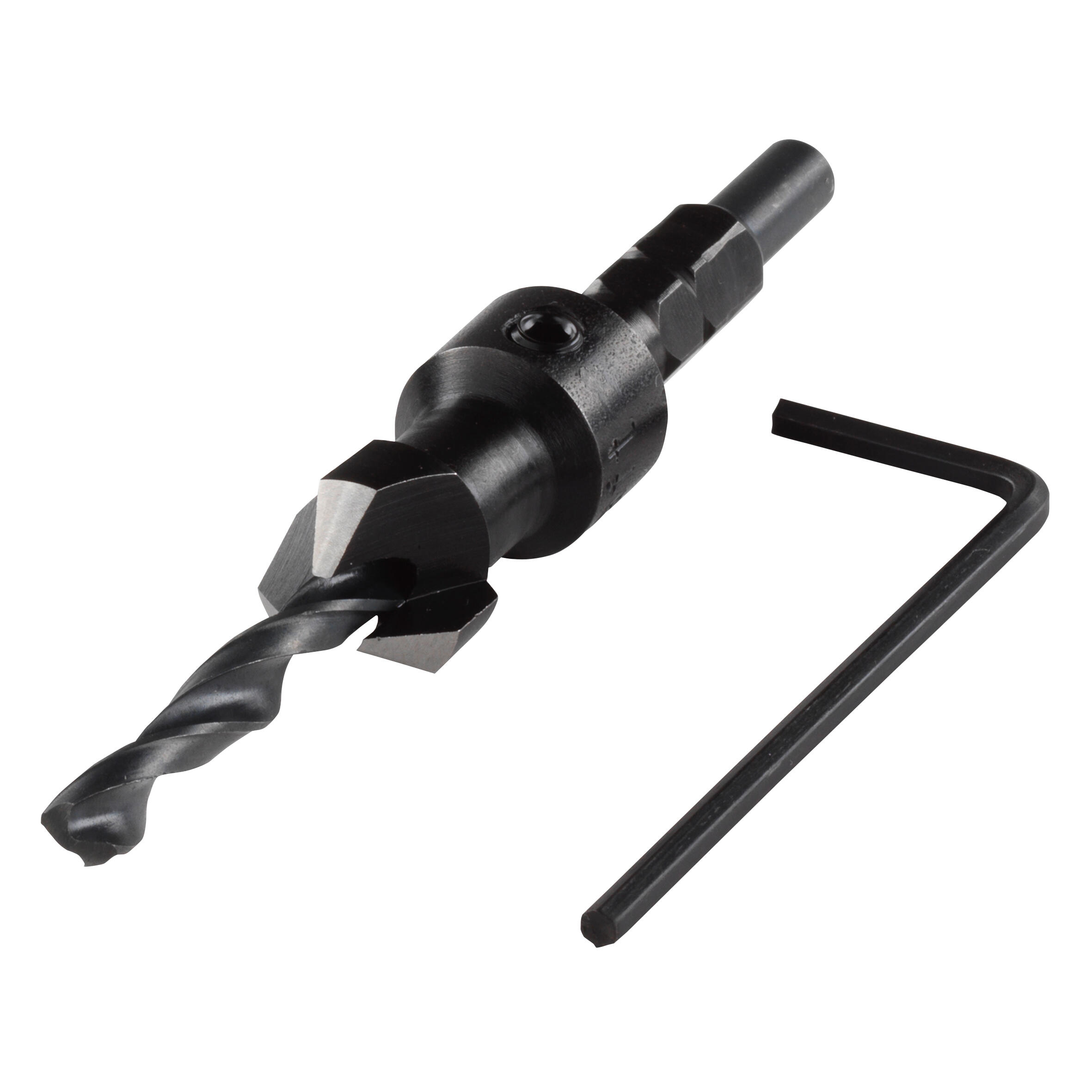 Foret fraisoir HSS 6 pans Diam.4,5 x L.12 mm - WOLFCRAFT - 4