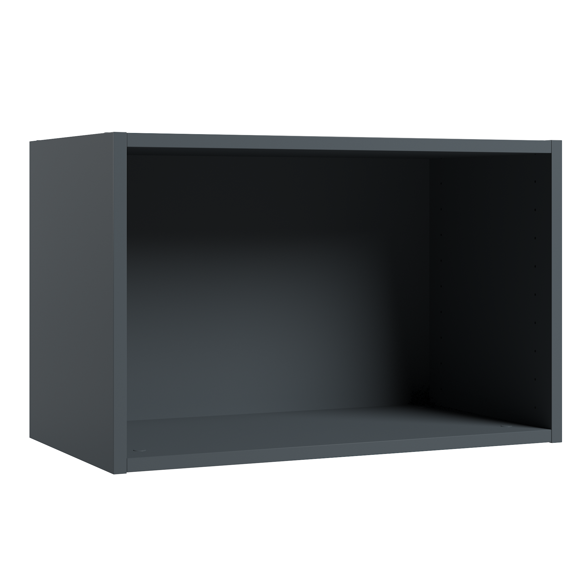 Caisson haut de cuisine l.60 x H.38,40 x P.33 cm Gris - 4