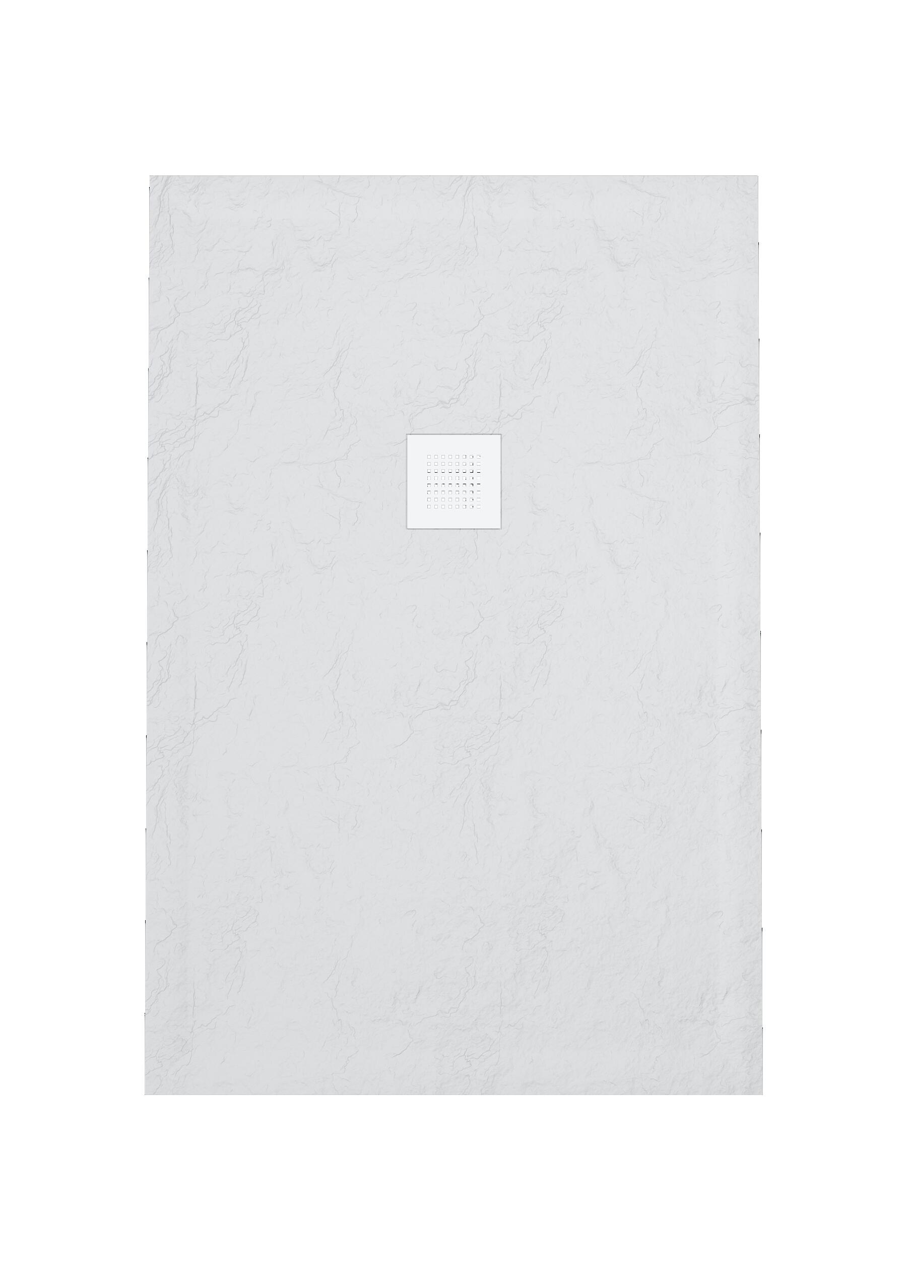 Base de duche 80x120xcm branco Resinbath Dylan - 2