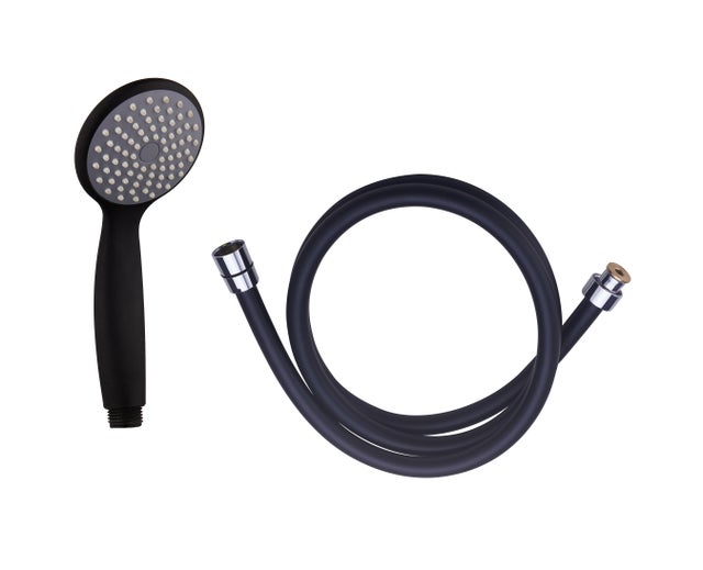 Set de douche 1 jet noir Color