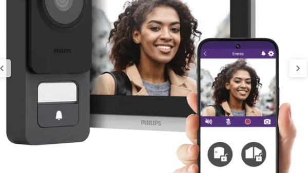 Visiophone filaire connecté Welcome eye connect 3 PHILIPS