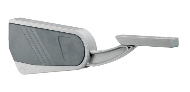COMPAS ABATTANT AMORTI PLASTIQUE GRIS X1
