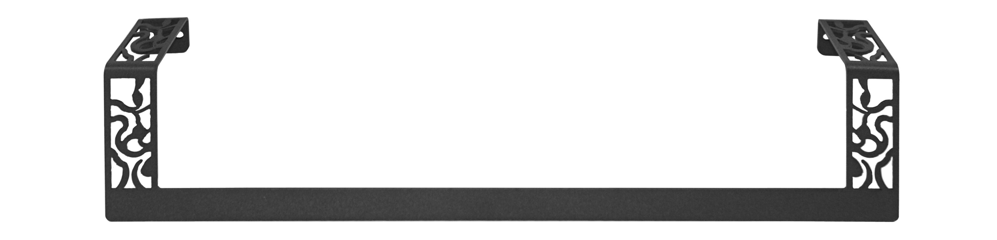 Toallero art decó 48.5x10 cm