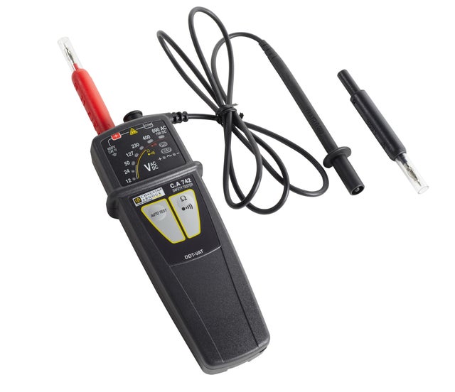 Testeur de tension C.A 742 IP2X - CHAUVIN ARNOUX 