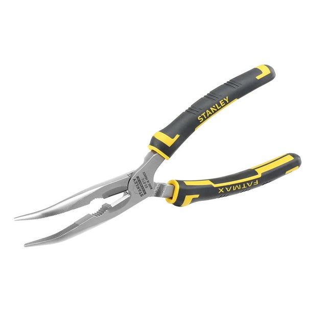 Pince becs 1/2 longs coudés L.200 mm - STANLEY 
