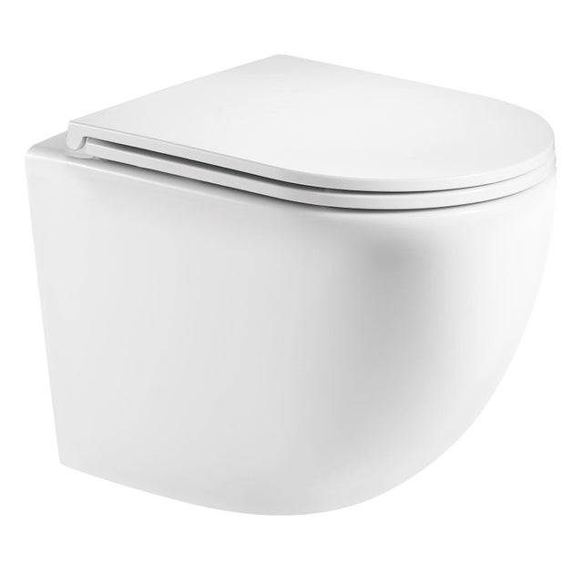 Cuvette pour WC suspendu sans bride - WANGEL Bella Tornado