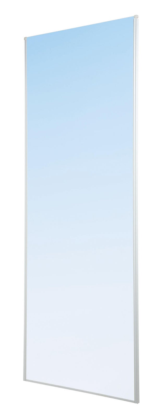 Kit portes de placard coulissantes blanches 2 vantaux 10x1800x2500mm