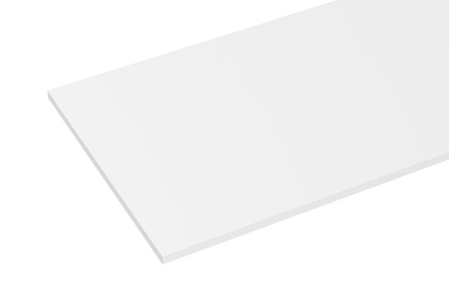 TABLETTE 2500X500X18MM MÉLAMINÉE BLANCHE