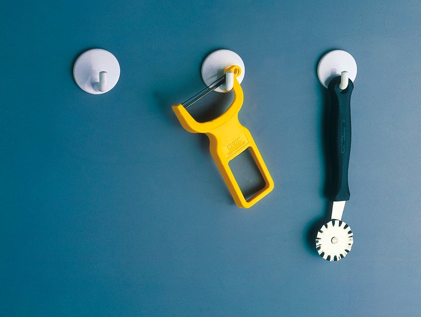 2 Cabides adesivos INOFIX 2080 35x21MM PRETO - 4