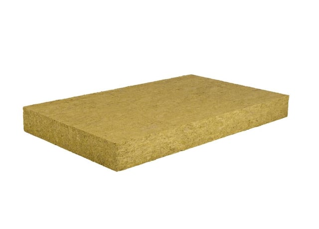 Isolante in lana di roccia L 0.6 x L 1 m, Sp 80 mm densità 150 kg/m³, 3 pezzi