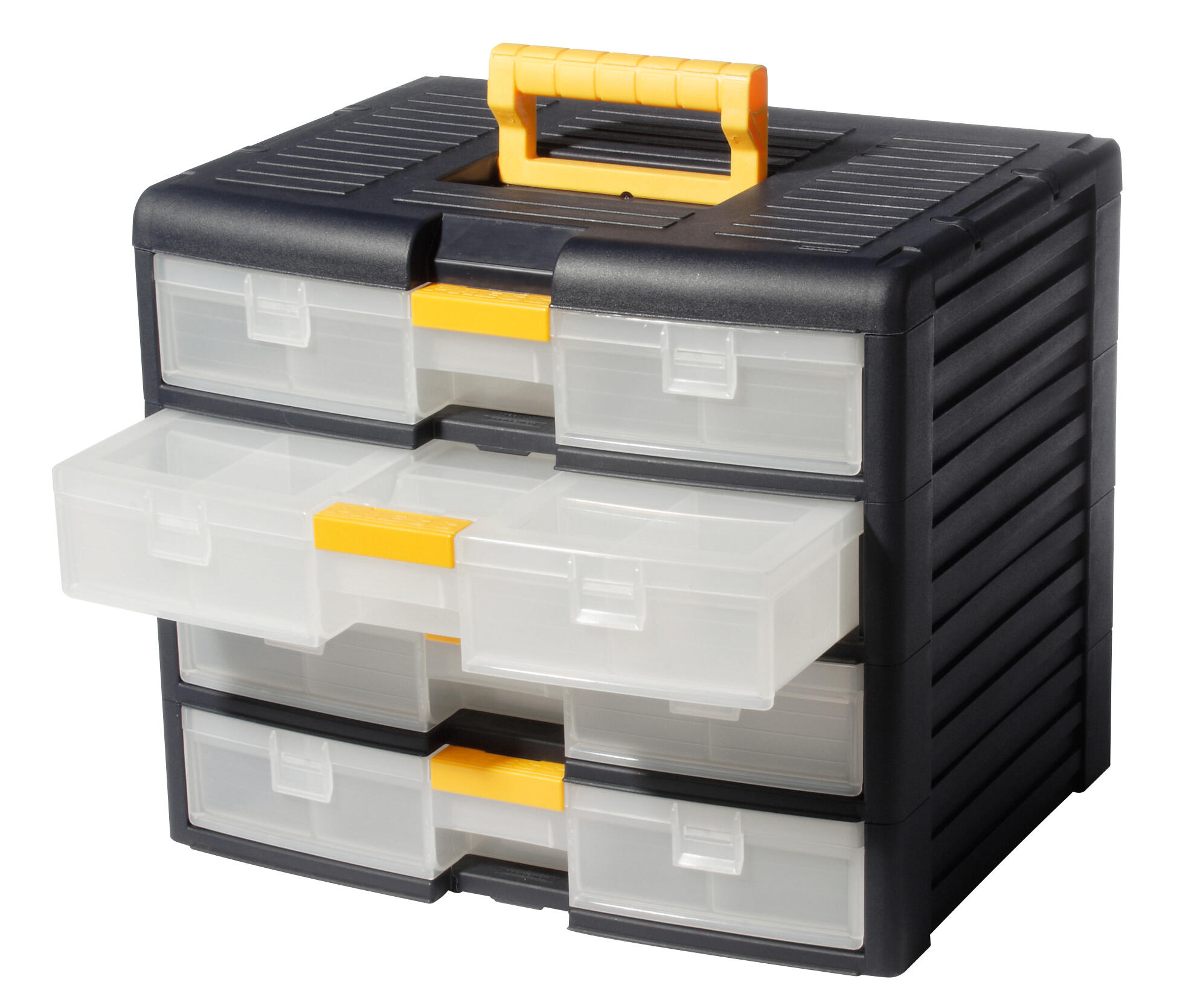 Casier à vis plastique transportable 9 compartiments fixes - TERRY - 3