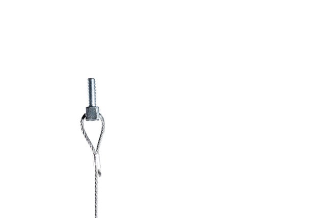 Kit 10 x 2 m filin embout fileté et 10 clips de fixation - ZIP CLIP 