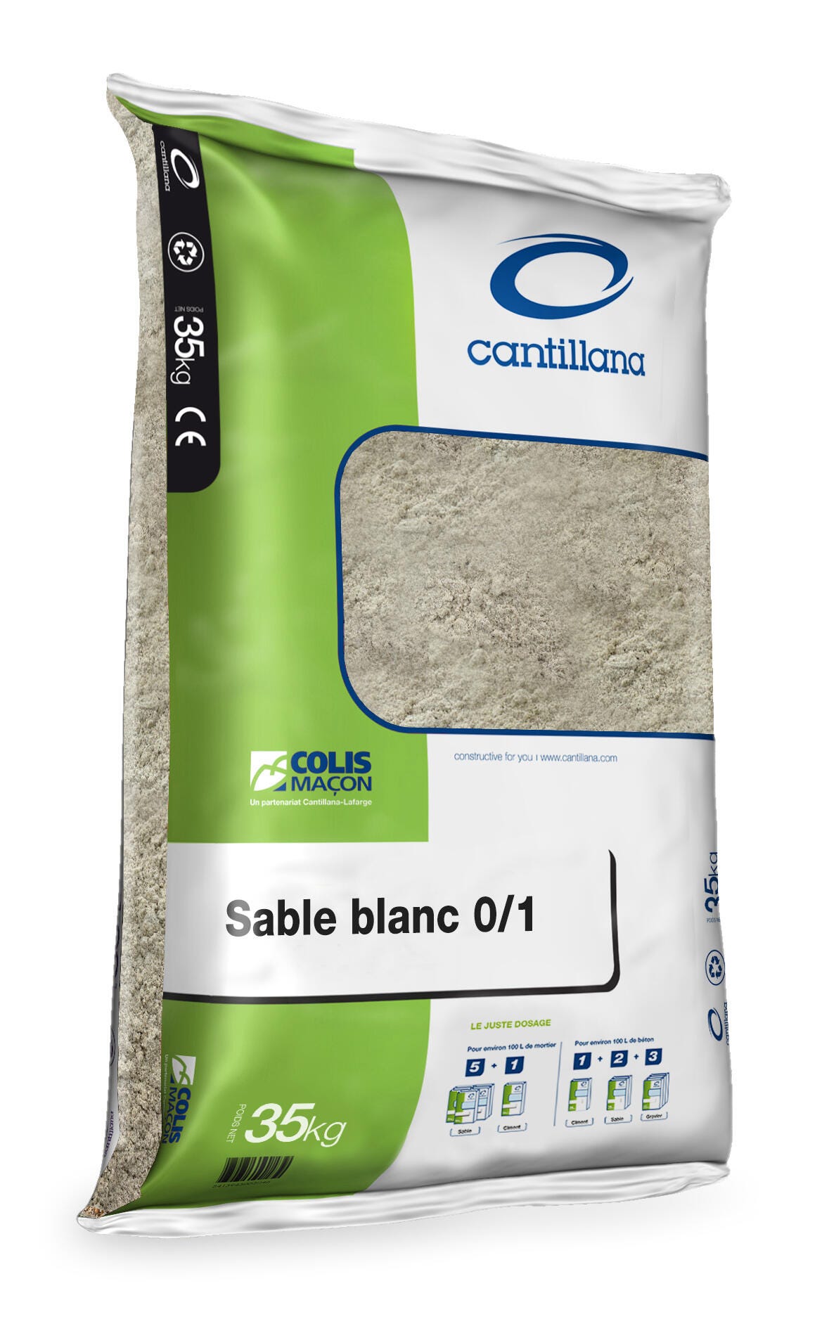 Seau Sac De Sable 35 Kg En M3 Sac De Sable Et Gravier Sac De Lestage