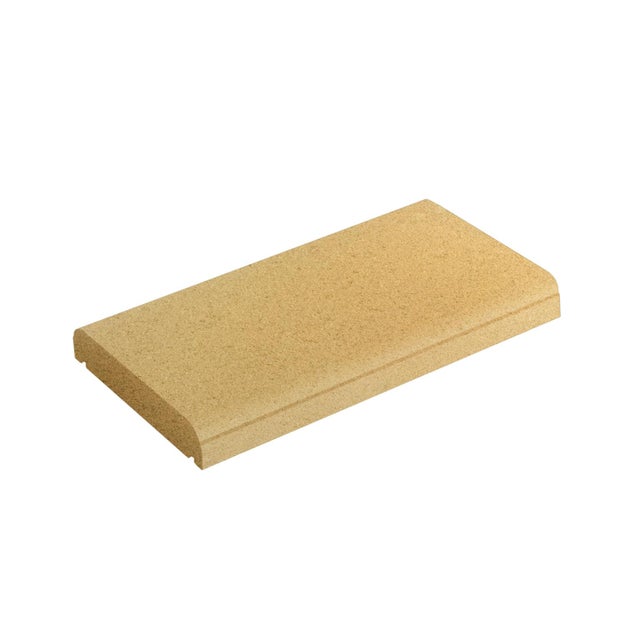 Couvre mur plat sable L.50 x l.27,5 x Ep.5 cm