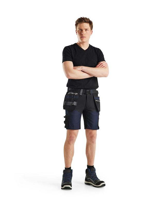 Short de travail bleu T.44 1598 Canvas - BLAKLADER