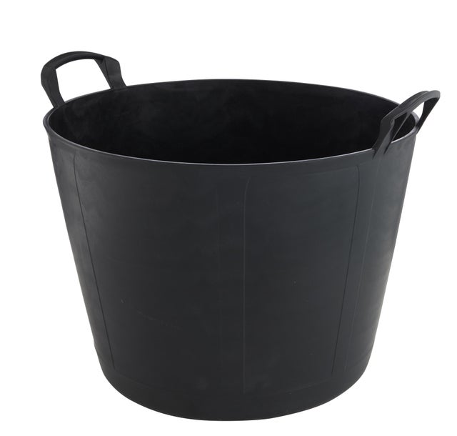 Auge cabas plastique noire 42L - TALIAPLAST