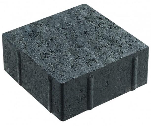 Pavé gris anthracite L.15 x l.15 x Ep.6,3 cm, le m²