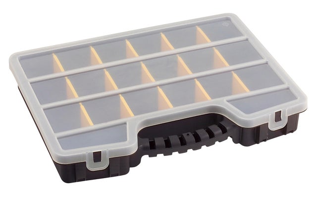 Mallette plastique 15 compartiments amovibles - TERRY