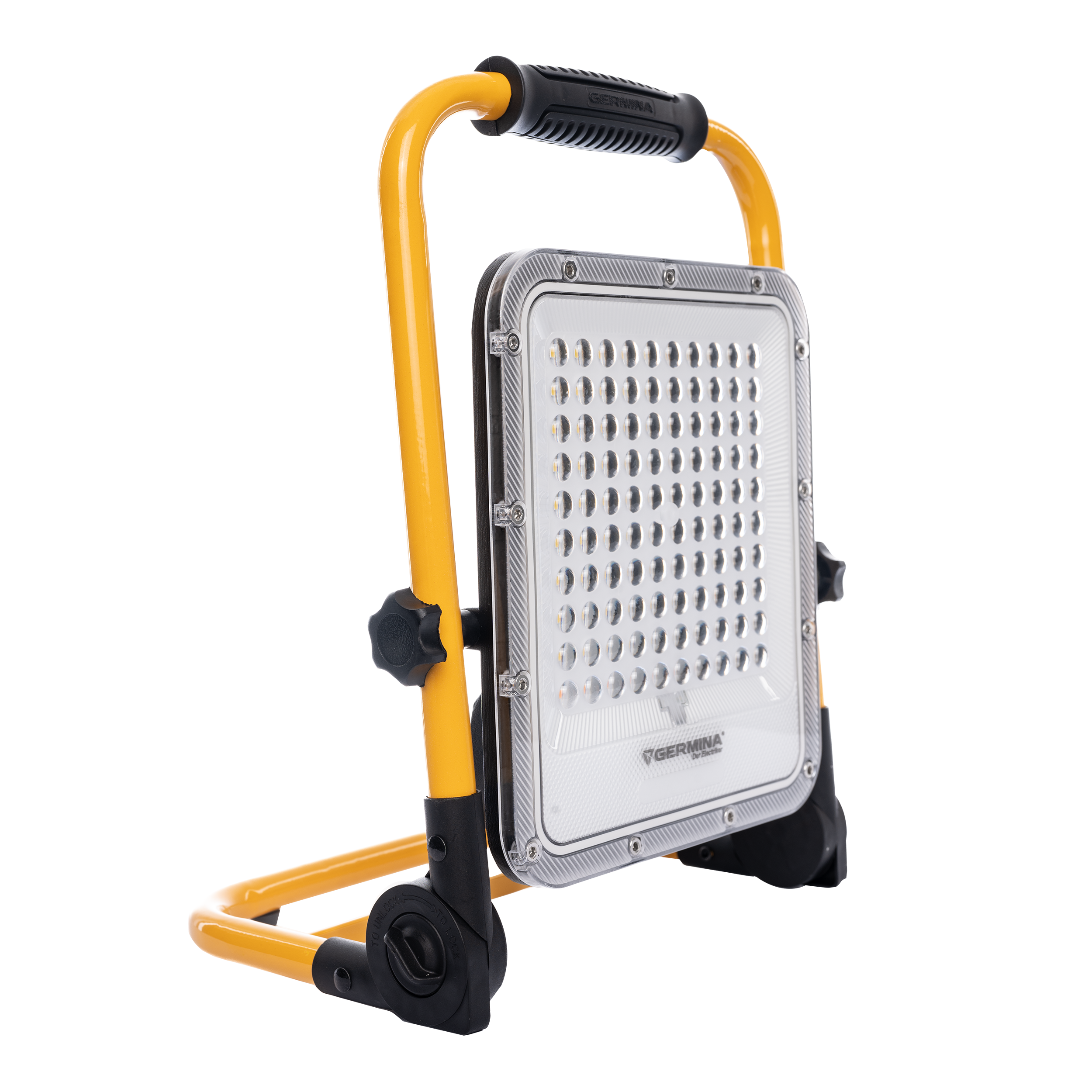 Naświetlacz akumulatorowy LED 50W HERKULES GERMINA