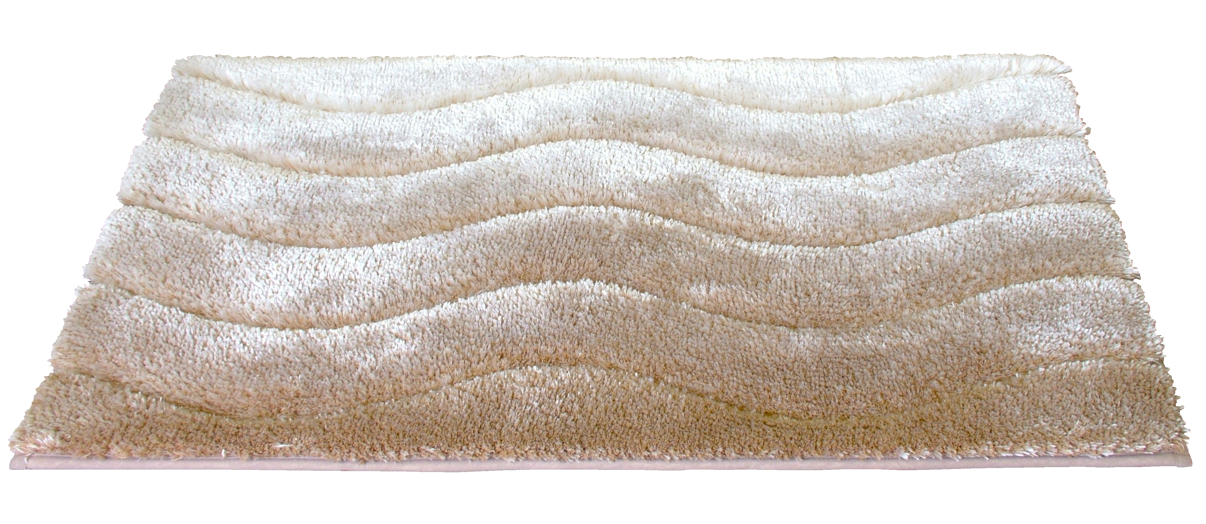 Dywanik łazienkowy Fala złoty 60 x 90 Ba-De - 2
