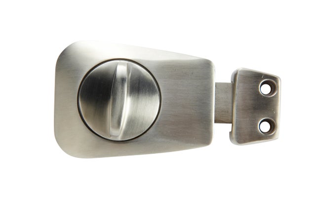 Verrou inox pour salle de bain + WC