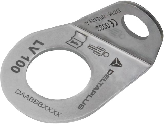 Plaquette d'ancrage en inox Lv100 - DELTA PLUS 