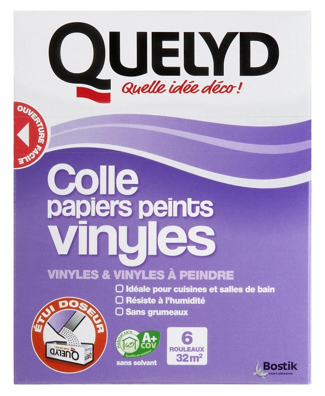 Colle papiers peints vinyles en poudre 300 g - QUELYD