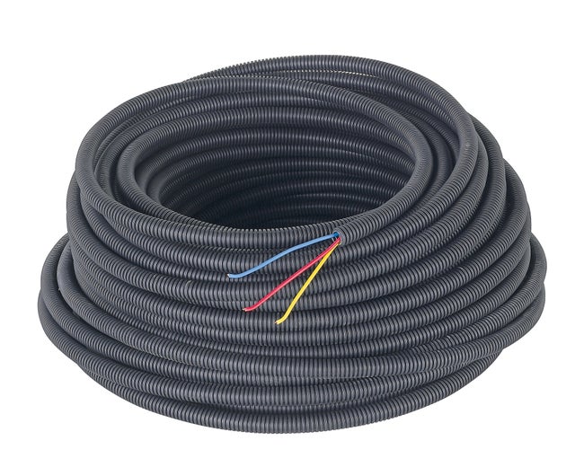 Gaine préfilée HO7VU 3x2,5 mm² Diam.20 mm 25 m - ELYDAN 