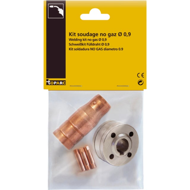 Kit soudage pour fil fourre Diam.0,9 / 1,0 mm - TOPARC