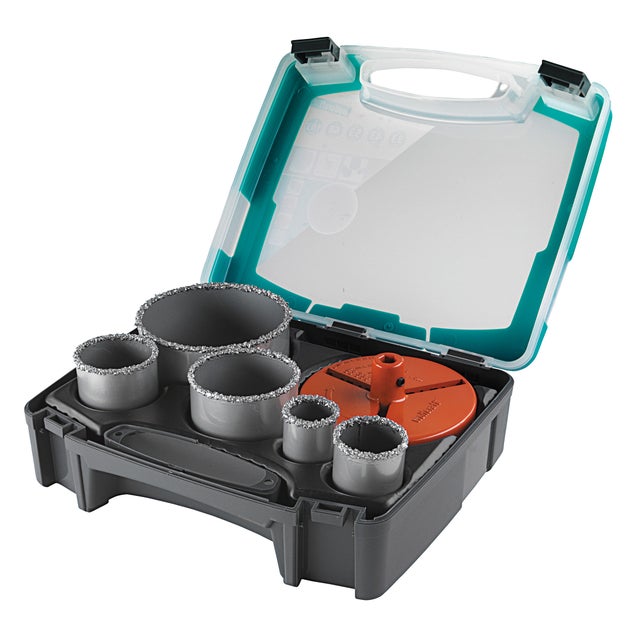 Coffret de 5 scies cloches Diam.33 à 103 mm 
