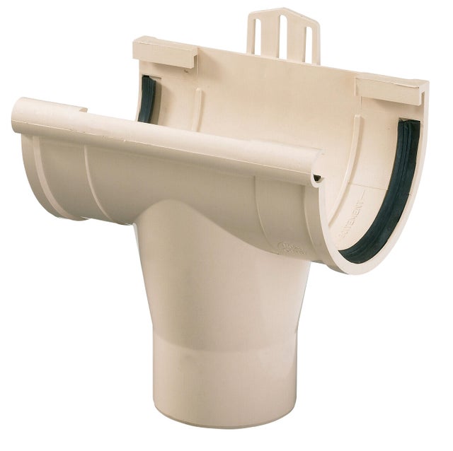 Naissance à joint développé 25 PVC sable - GIRPI