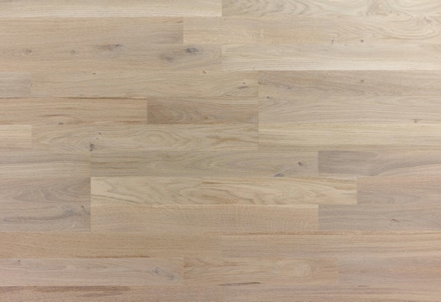 Parquet contrecollé multifrises chêne blanchi L.1190 x l.210 x Ep.10 mm
