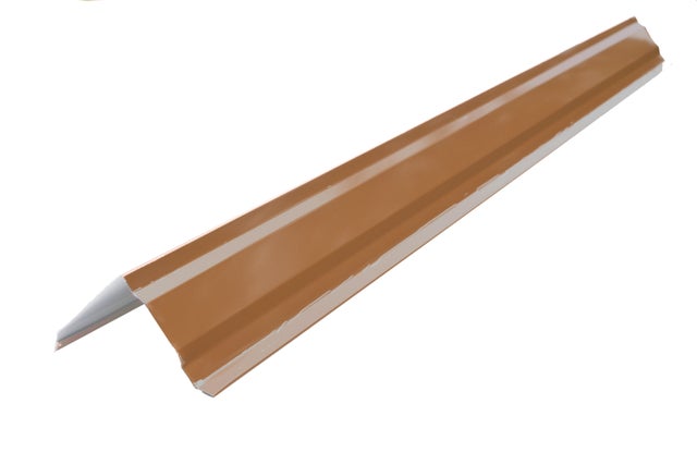 Bande de rives brun terracotta Long.120 cm Bricotuil