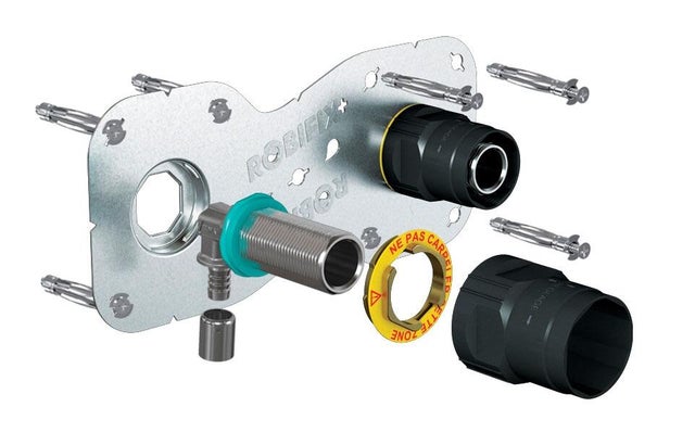 Platine De Douche Valexpress Multicouche Valsir - Connecteur Neuf (sans Boîte)