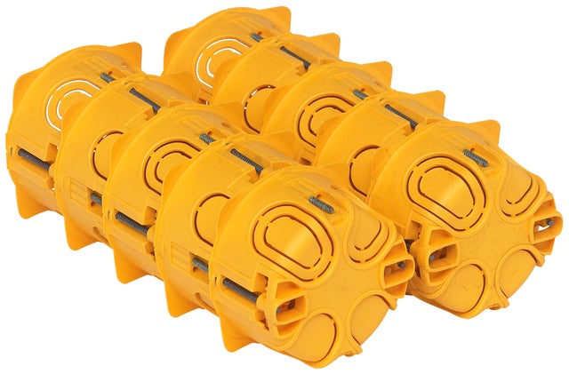 Lot de 10 Batibox cloison sèche 1 poste Prof.40 mm - LEGRAND