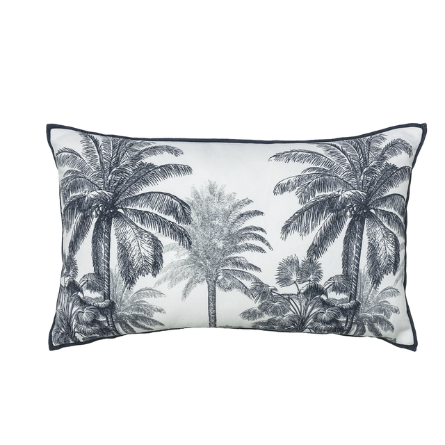 Cuscino INSPIRE Jungle khol 1 nero 30 x 50 cm