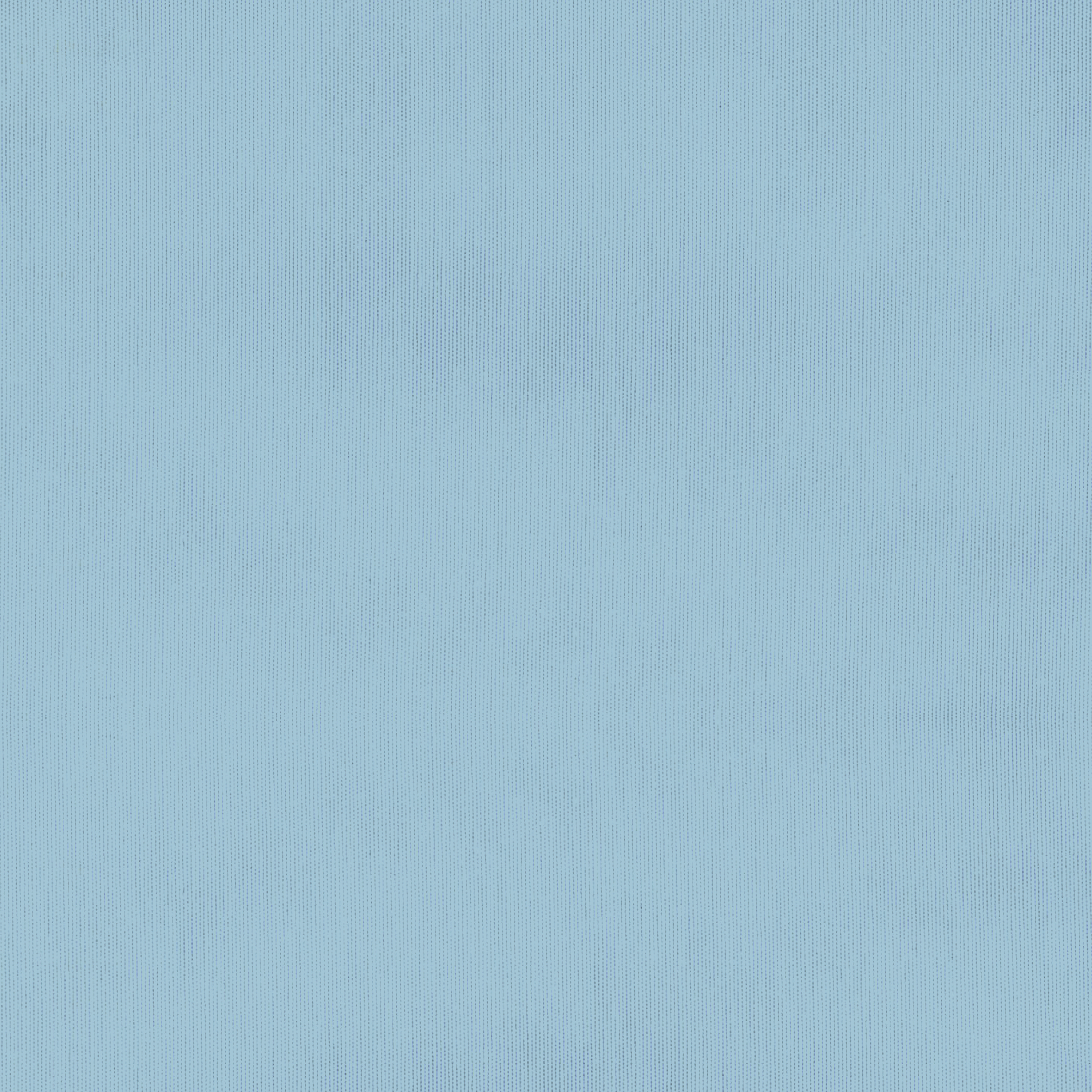 Funda de cojín cuadrada Pharell algodón poliéster liso azul fjord doble cara overlock y cosido con cremallera INSPIRE 60 x 60 cm - 4