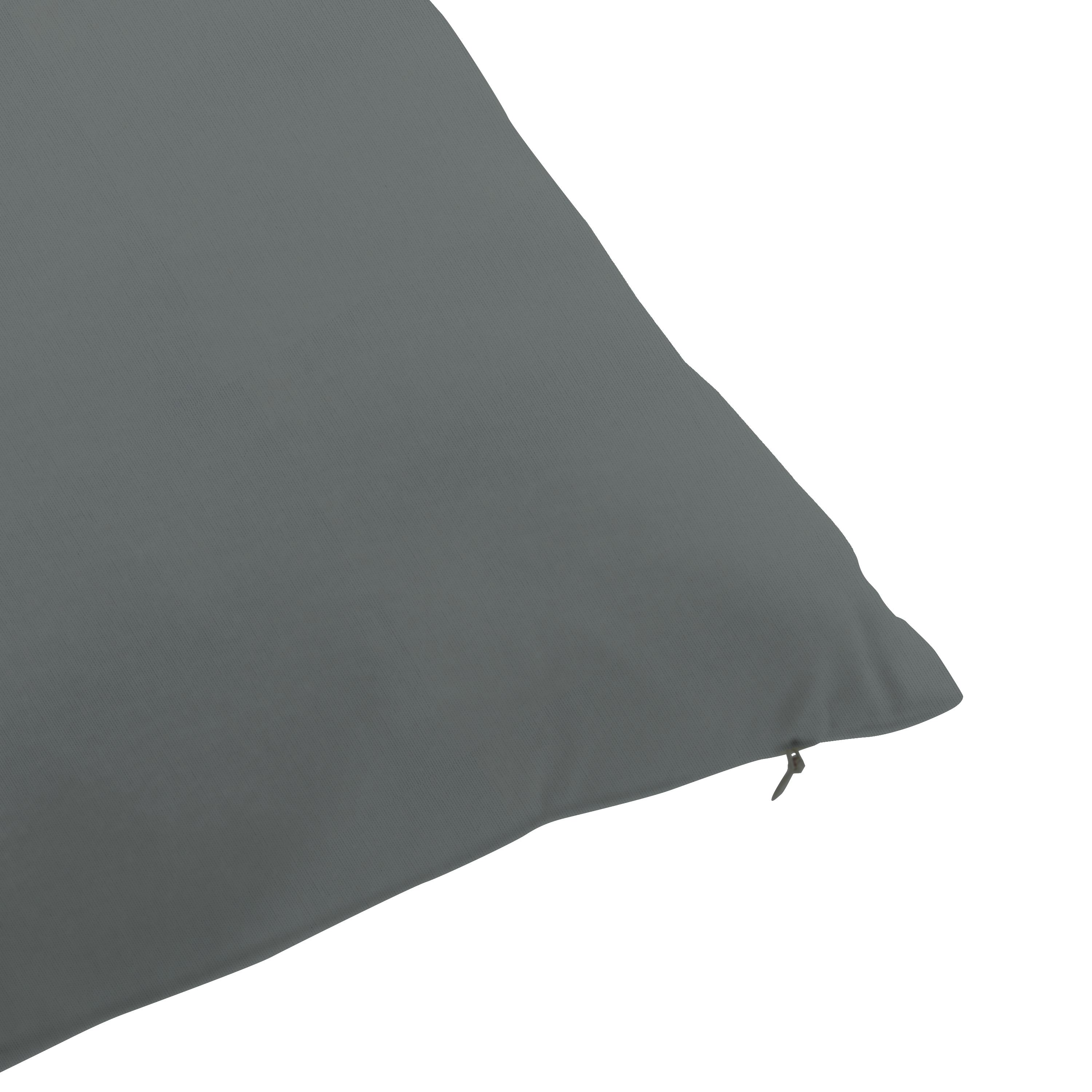 Fronha de almofada Pharell Moon 45x45cm cinza Inspire - 3