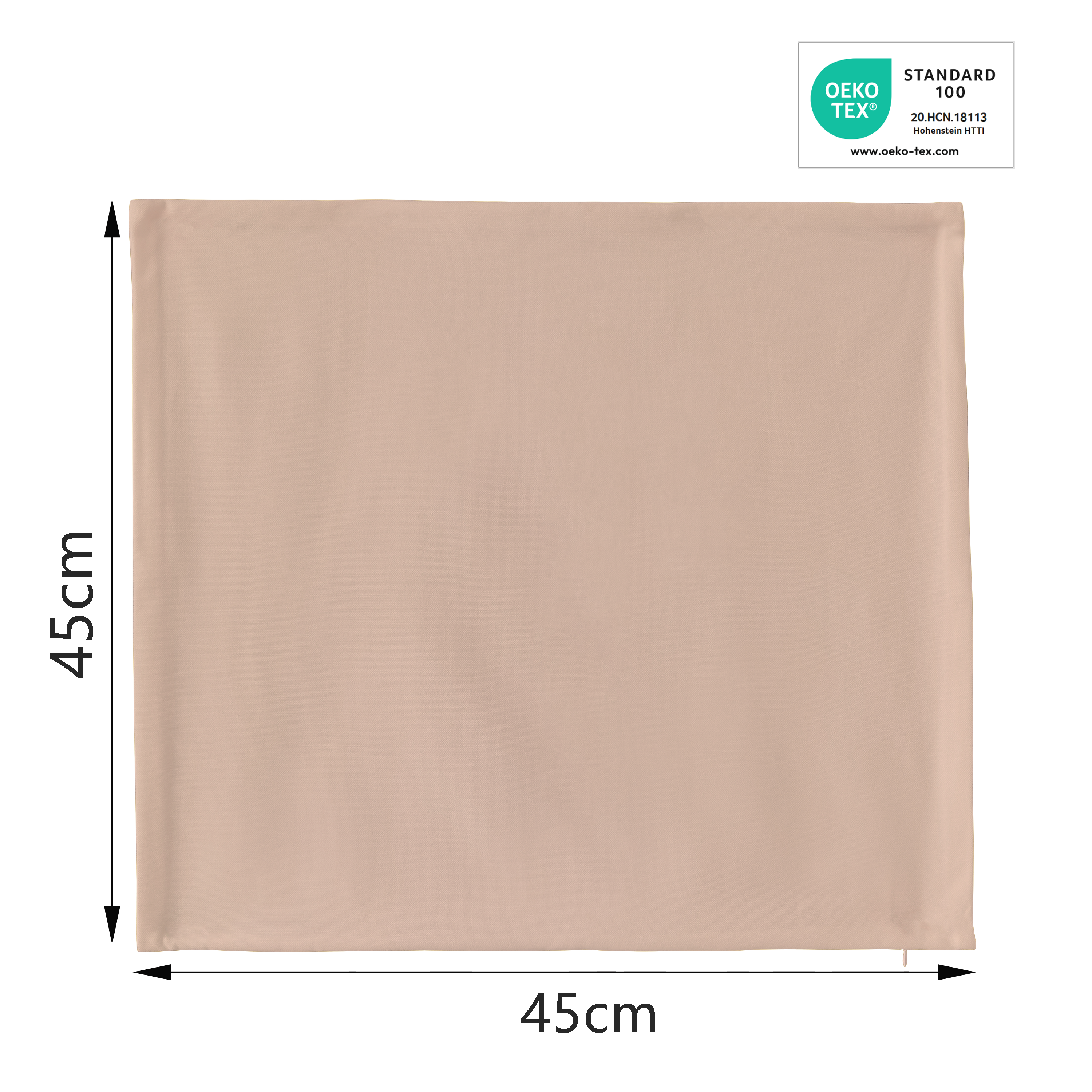 Fronha almofada Pharell 45x45cm bistro Inspire - 6
